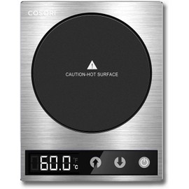COSORI - Calentador de tazas de café para computadora, calentador de tazas digital, regalos de café y Navidad, control preciso de temperatura de -60 °F, tecnología táctil y visualización digital LCD
