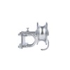 Sliding Gate Rollers,Fits 1-7/8" or 1-5/8" Gate Frame,Rear Pipe Track