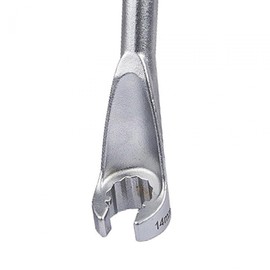 Eigell L Shaped Socket Wrench, L Type Fuel Line Socket Wrench, 1/2inch, 14mm