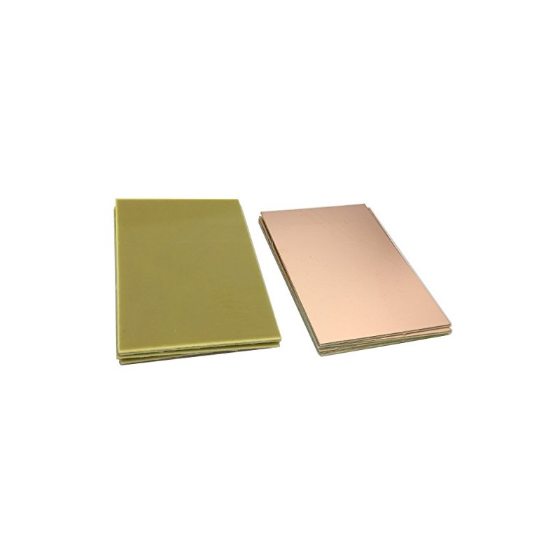 MCIGICM FR-4 Copper Clad PCB Laminate Circuit Board, Single Side,
