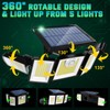 Solar Lights Outdoor Waterproof Motion Sensor - 416 LEDs 3000