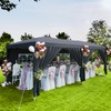 GarveeLife 10x20 Heavy Duty Pop Up Canopy Tent with 6