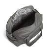 Vera Bradley Women's Cotton Utility Travel Bag, Galaxy Gray -
