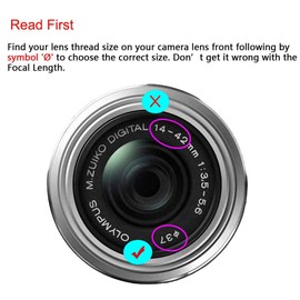 ULBTER 37mm Lens Cap Lens Cap for Olympus 14-42mm 1:3.5-5.6 Lens Cap for Olympus OM-D E-M10 Mark III II E-PL9 E-PL8 E-PL7 E-PL6 E-PL3 E-PL2 Cameras Camera Caps, Pack of 3