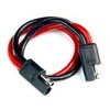 10 Pack 10 Gauge 12" Inch Quick Disconnect Connect 2 Pin Polarized Wire Harness