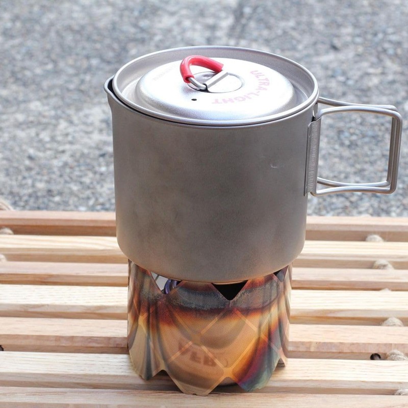 SUS-MESH STOVE Stainless Steel Mesh Stove, Large Size, Trivet, Windshield,