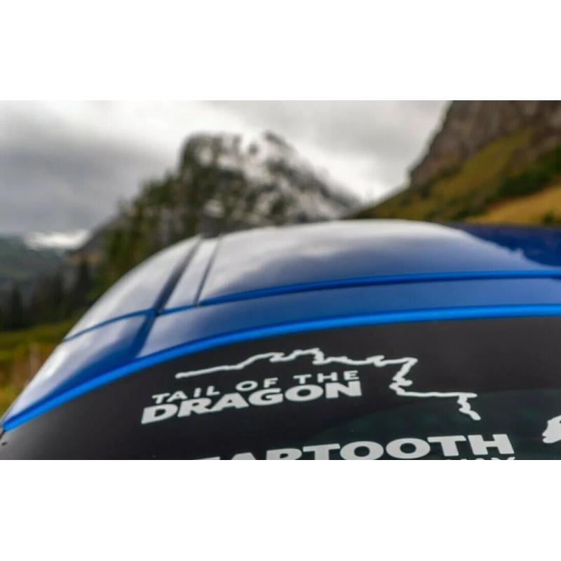 Roadtrip Decals Tail of the Dragon Car Decal Sticker -