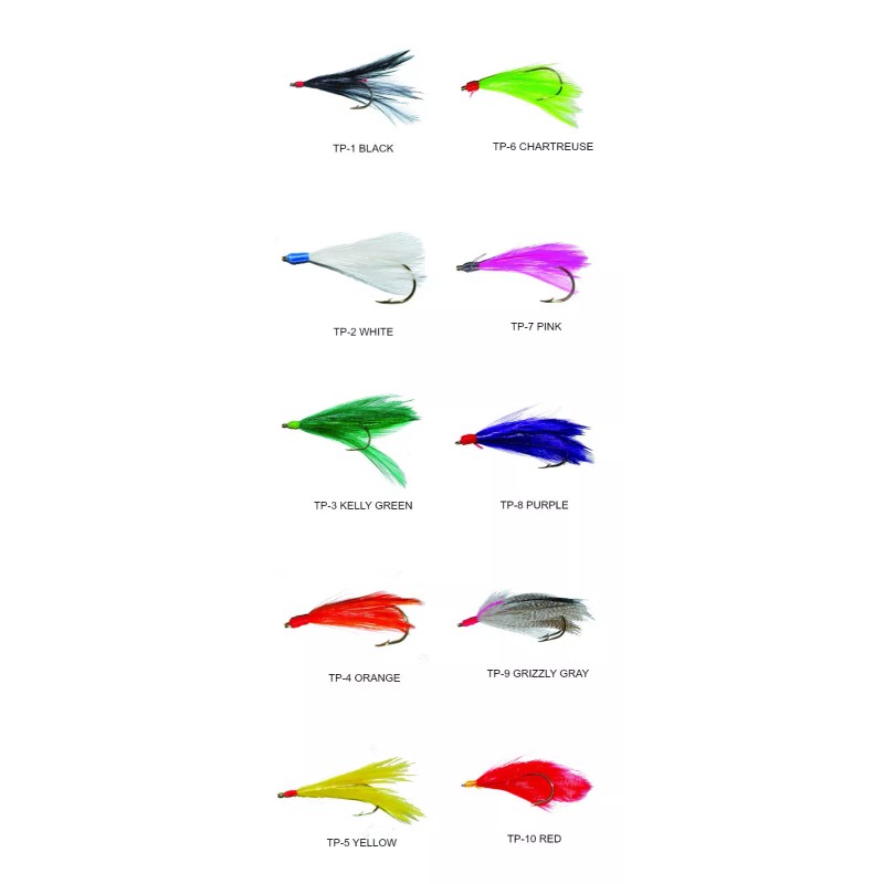 GRIZZLY JIG 2 pk GRIZZLY JIG RIGS GR-01 BLACK 1/2