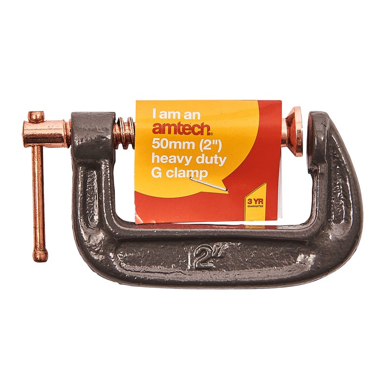 Amtech W5690 50mm (2") Heavy Duty G-clamp