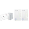 TP-Link TL-WPA4220T KIT 2-Port Powerline Adapter WiFi Starter Kit, Range