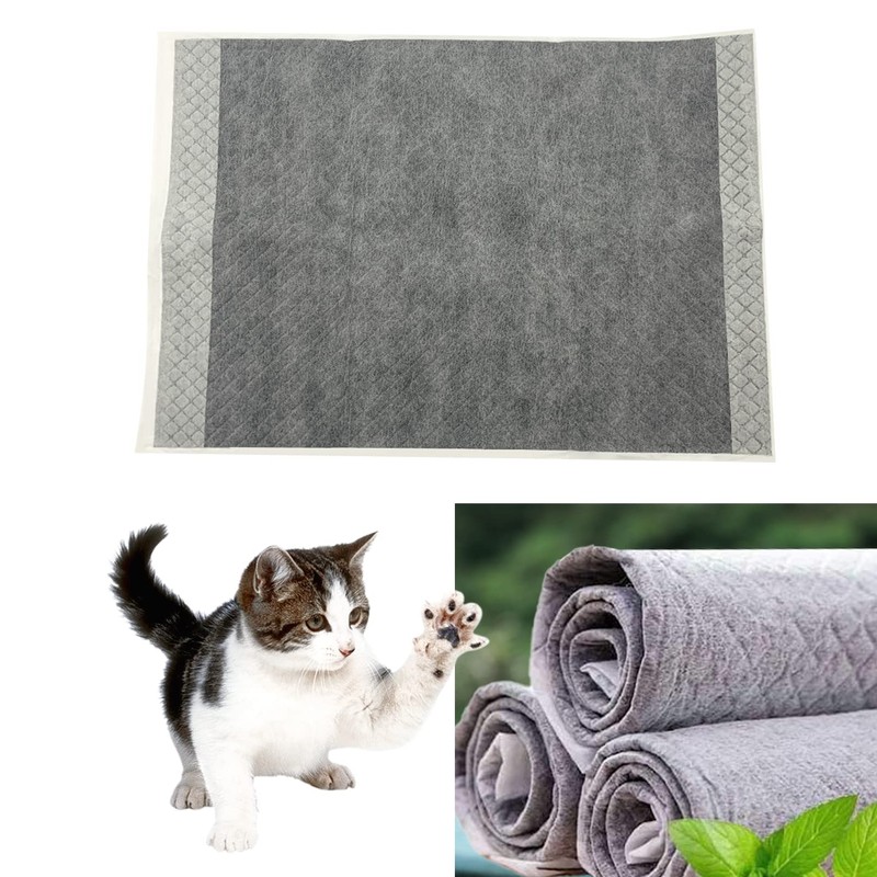 MUYG 100 Pcs Rabbit Pee Pads,Puppy Potty Training Pad Small