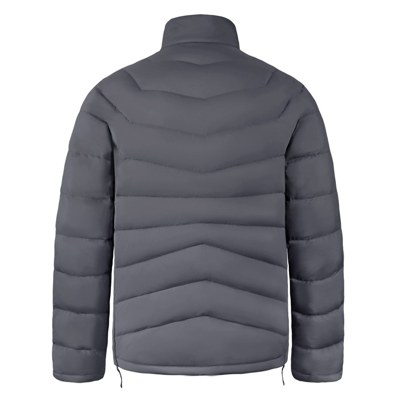 HARD LAND Men's Lightweight Puffer Jacket Insulated Water-Resistant Outdoor Winter