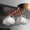 Metaltex 'My Mug' Undershelf Mug Holder, Polytherm Copper, 14 x