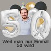 envami® Birthday Decoration 50th Birthday Decoration - 50th Birthday Men