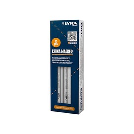Lyra China Marker White - Box of 12 Pens