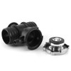 QANYEGN Radiator Cap with T Branch Water Pipe Kit, Plastic