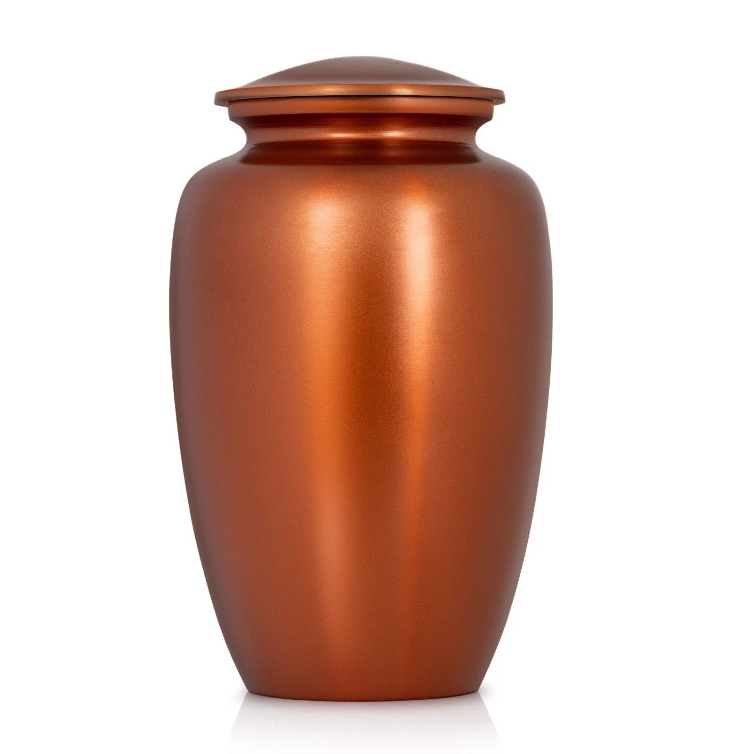 Classic Urns and Memorials Copper Memorial Urn with Display Case ...