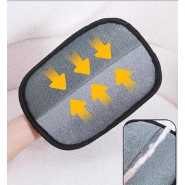 Yerdos Pet Hair Removal Tool,Reusable Pets Static Removal Gloves,Dog and Cat Hair Remover Electrostatic Gloves Set for Couch, Clothes, Car, Carpet, Bed, Furniture