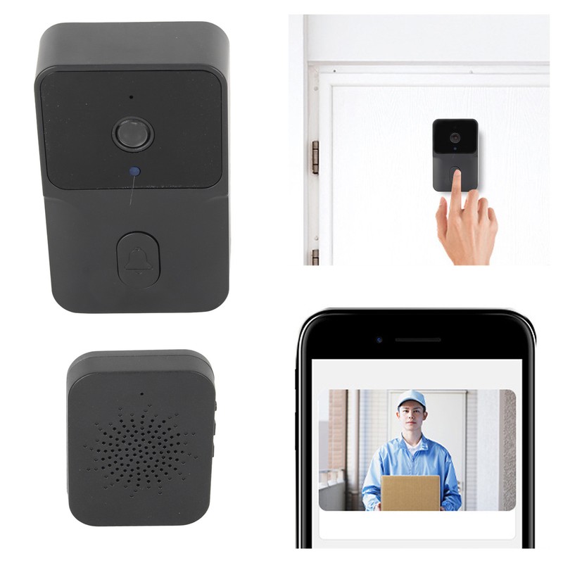 WIFI Video Door Bell HD 1080P IR Night Vision Remote