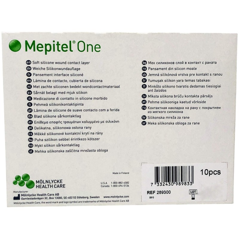 Mepitel One - 3" x 4" (7.5 x 10 cm),