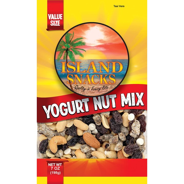 Island Snacks Yougurt Mix, 7-Ounce (Pack Of 6)