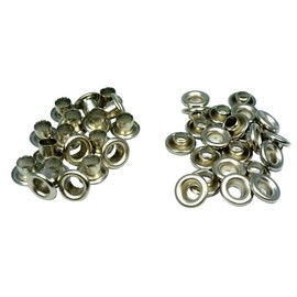 Ichinen Access 56065 Family Tool Grommet #300 (Double-Sided Head), Silver, 20 Pairs