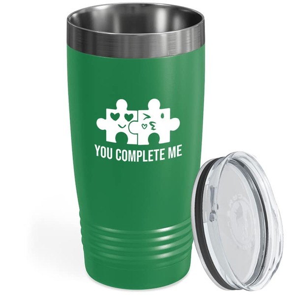 Puzzle Lover Green Edition Viking Tumbler 20oz - You Complete
