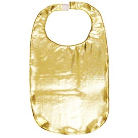 Fancy Gold Lame Adult Bib