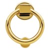 Baldwin 0195.003 Lifetime Polished Brass Ring Door Knocker
