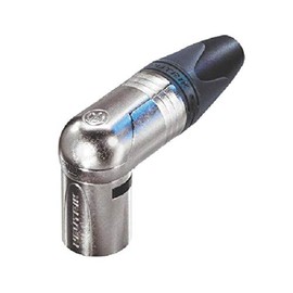 Neutrik XLR cable plug 90deg 4 Cable plug/Angled XX/RX Soldering Connections nickel-plated [NTR-NC4MRX]