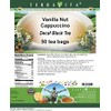 Vanilla Nut Cappuccino Decaf Black Tea (50 tea bags, ZIN: