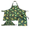 Yaksell 50517 Apron with Storage Bag for Kids, 3-Piece Set,