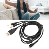 Headphone Audio Cable USB and 3.5mm Audio Jack Audio Cord