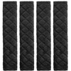 Tatuo 4 Pack Extra Long Seat Belt Cover for Comfort