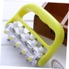 KOMBIUDA 1pc Plastic Acupressure Roller Massager for Easy Muscle Relief