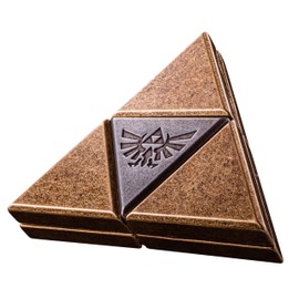 HUZZLE CPZTR Zelda Triforce Puzzle (Diff.5), Multi-Colour