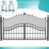 Dansydaisy 2 Pcs 1-1/2" x 1-1/2" Square Post Female Hinges