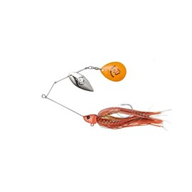 Savage Gear Da Bush Spinner Bait, Colour: Fluorescent Orange, Size/Weight: 14 cm/21 g