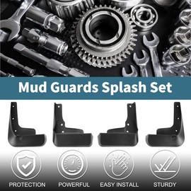 TUCKBOLD Mud Flaps Splash Guards for Toyota Alphard 2022-2024 Front & Rear Mud Guards W/Mount Accessories