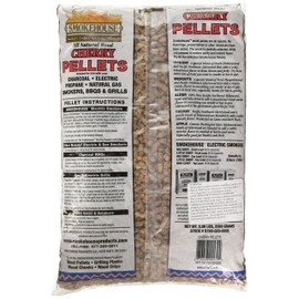 Smokehouse Products 9790-020-0000 5-Pound Bag All Natural Cherry Flavored Wood Pellets, Bulk