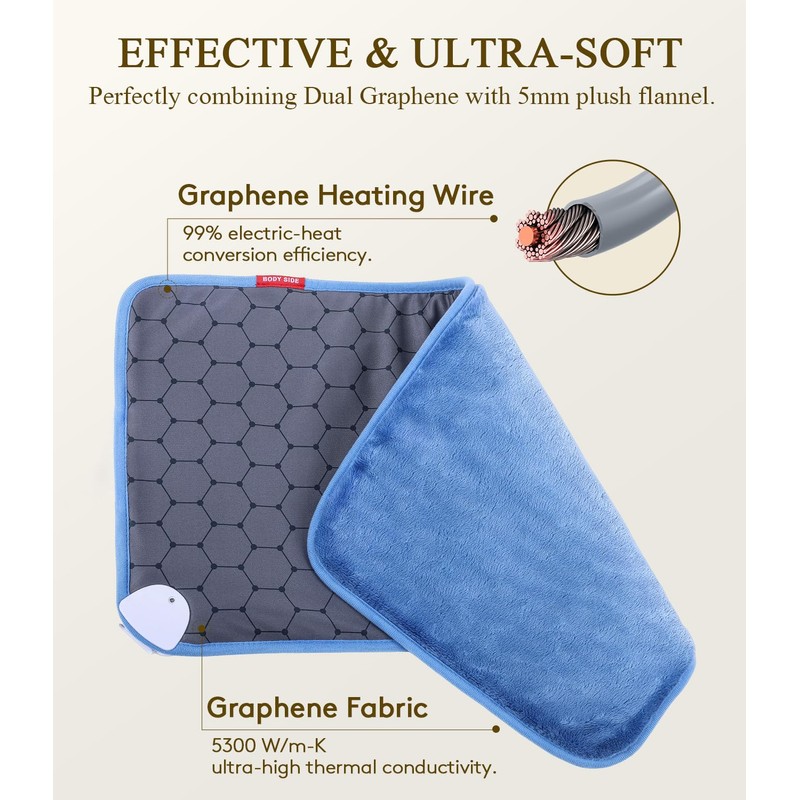 InVarme Extra Hot Heating Pad: Infrared Deep Muscles for Chronic