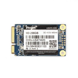 Zheino mSATA SSD 256GB M3 Internal Mini SATA SSD Drive 3D Nand Flash Solid State Drive for Mini PC Notebooks Tablets PC