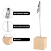 Pack of 20 Photo Holders with Clips, Durable Photo Holder,