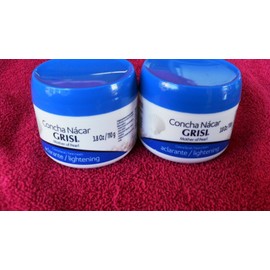 CONCHA NACAR 2 PACK GRISI CREAM 3.8Z CONCHA NACAR LIGHTENING MOTHER OF PEARL