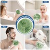 Silicone Body Scrubber, 2pcs Dual-Sided Silicone Loofah 2-in-1 Silicones Shower