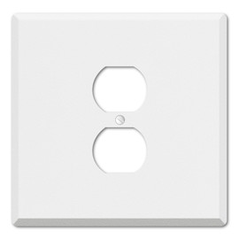 Metal Oversized Outlet Cover Plate 5.5" x 5.5", Jumbo Duplex Wall Plate