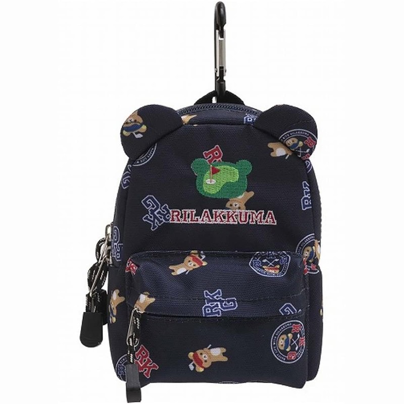 San-X C-112 Ball Pouch, Navy (CU86801)