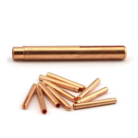 WeldingCity 5-pk 13NL-series Long Collet 13N24L (1/8") for TIG Welding Torch 9, 20 and 25 Series in Lincoln Miller ESAB Weldcraft CK Everlast