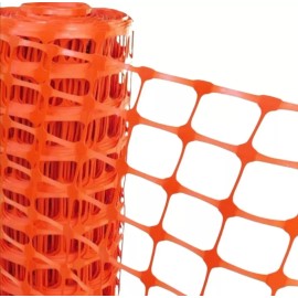 Grupo sancoys Malla Delimitadora Plástica De Seguridad Naranja 30.5 X 1.20