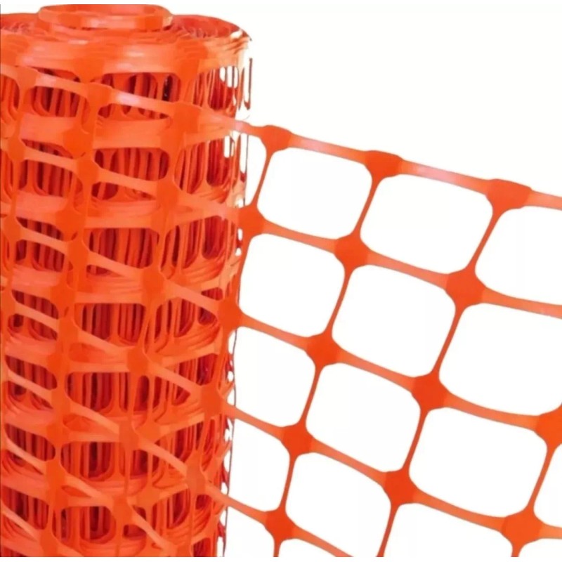 Grupo sancoys Malla Delimitadora Plástica De Seguridad Naranja 30.5 X